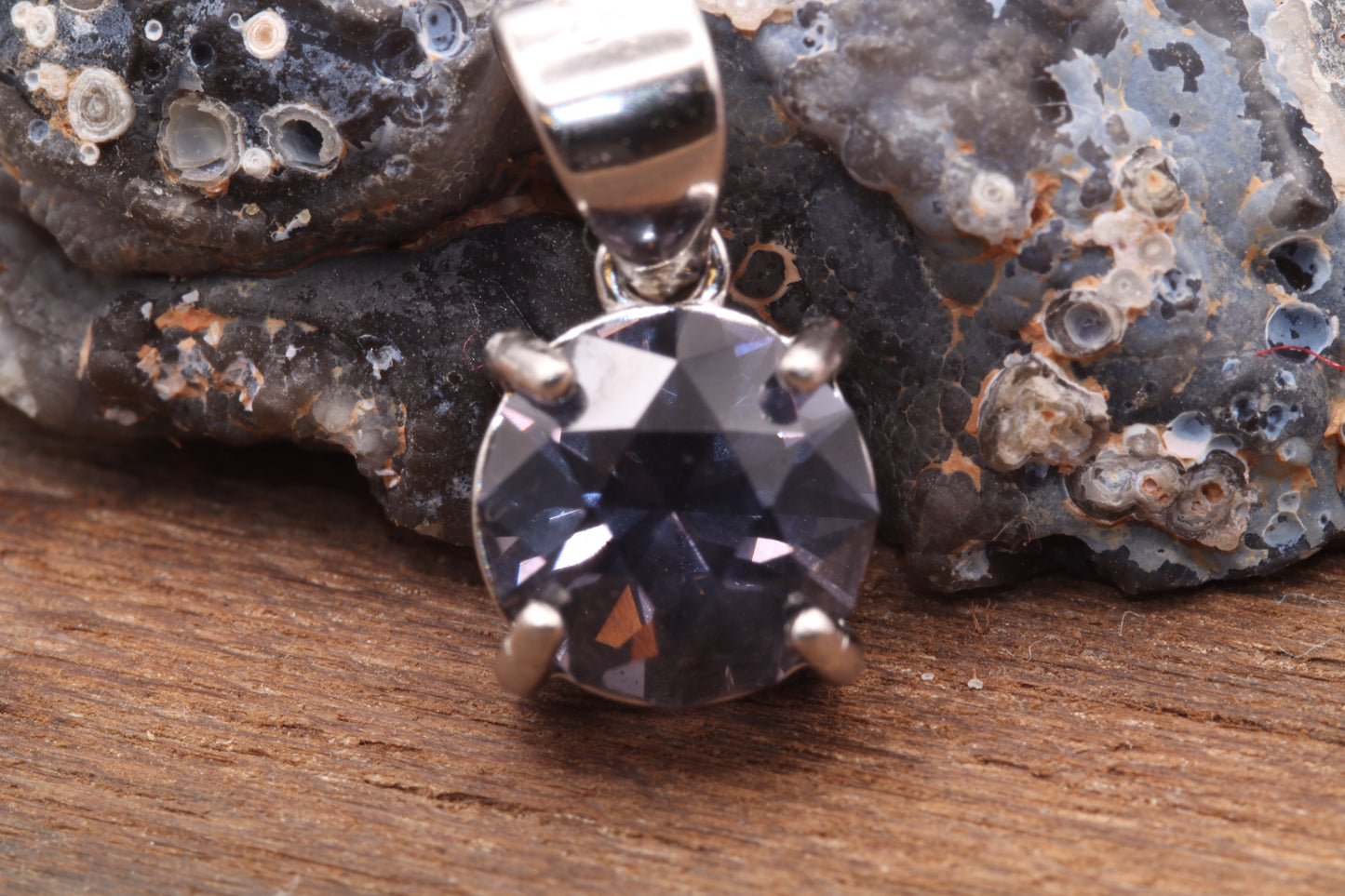 1.34ct Purple Tunduru Spinel in 'Titan' by Scott Laborie