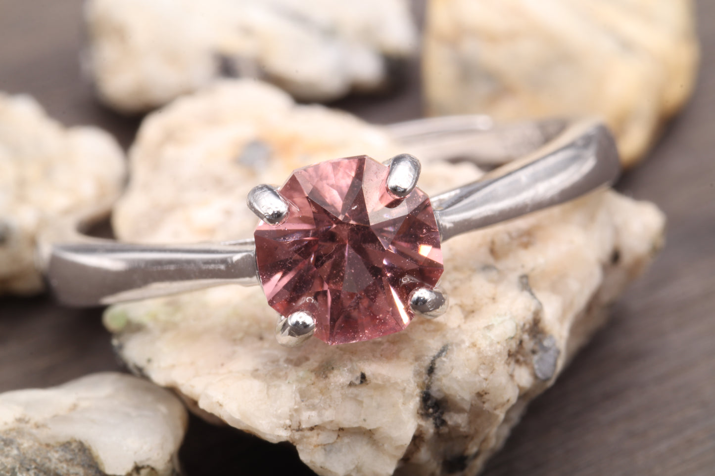 0.88ct Pink Tourmaline in 'Shuriken' by Arya Akhavan