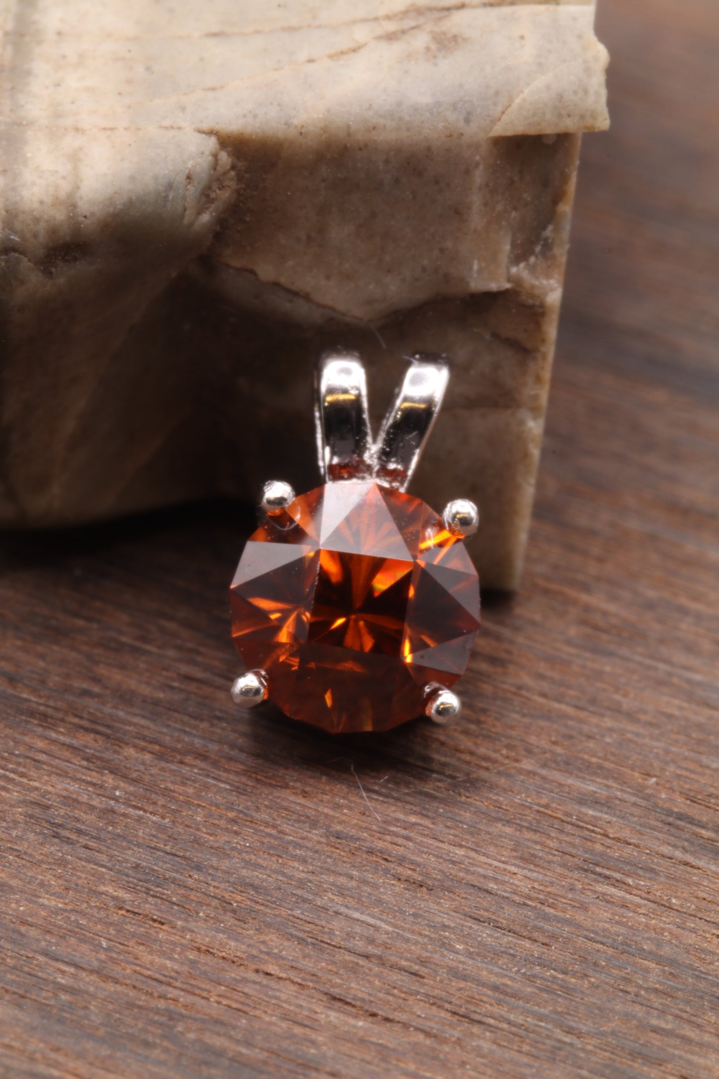 0.92ct Honey Zircon in 'Temple Ruins' by Arya Akhavan