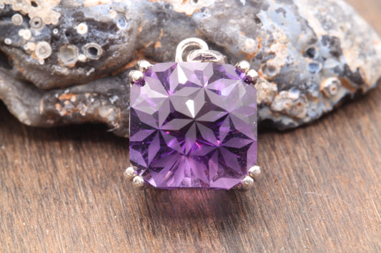3.7ct Amethyst in 'Seed of Life' by Andrew Brown
