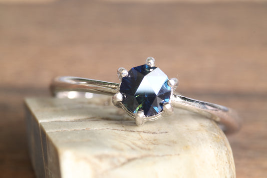 0.6ct Blue Garba Tula Sapphire in 'Ruination' by Arya Akhavan
