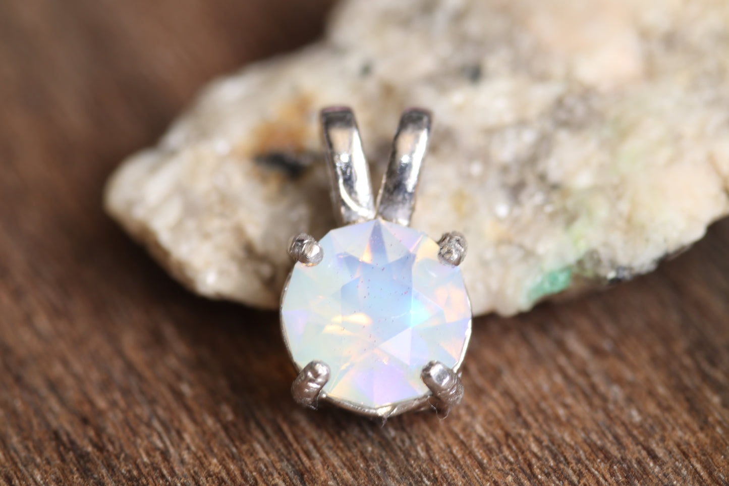 6mm Ethiopian Opal in 'Titan' by Scott Laborie